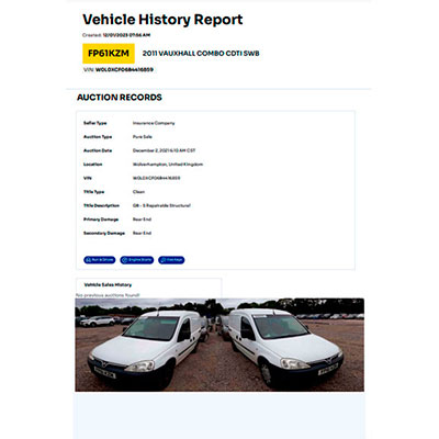 Instant Car Check - Verify Reg and status of any UK vehicle