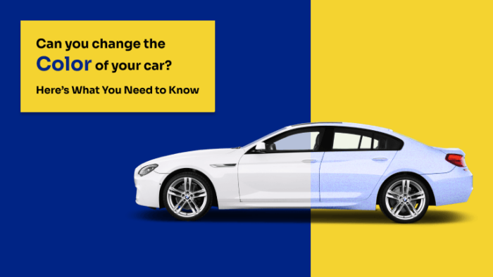 Can You Change the Color of Your Car? Here's What You Need to Know