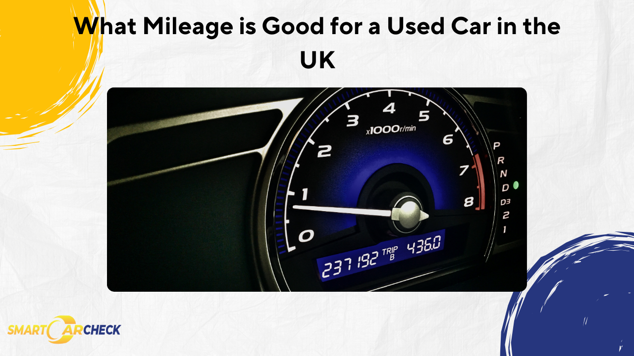 how much mileage is good for a used car uk