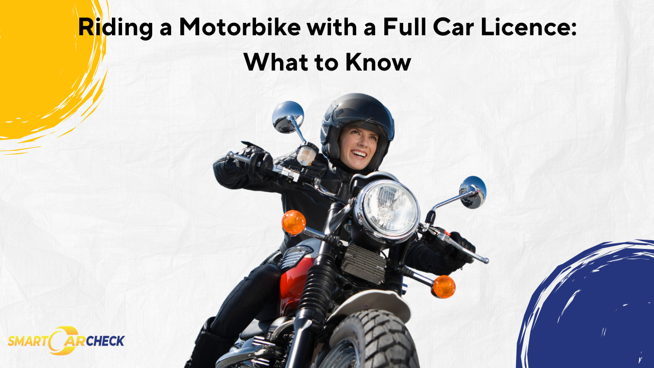 what bike can i ride with a full car licence