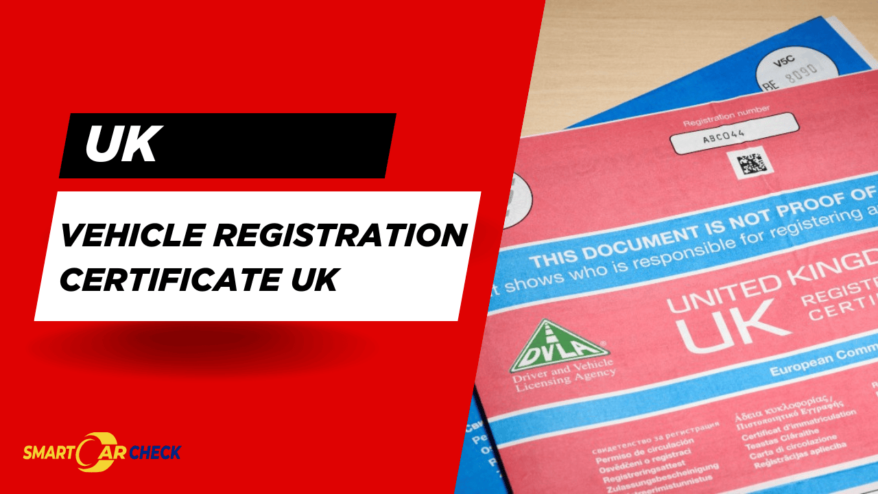 Vehicle Registration Certificate uk