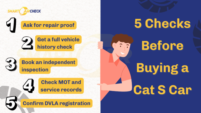 5 steps before buying a cat s car