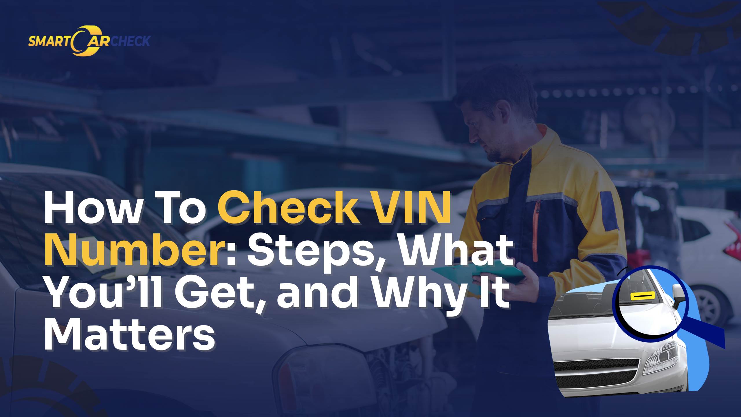 How To Check VIN Number: Steps, What You’ll Get, and Why It Matters